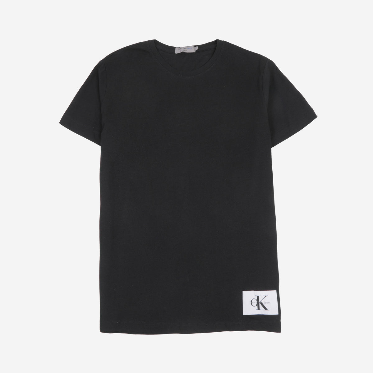 CALVIN KLEIN T.SHIRT PRINTED C K WHITE