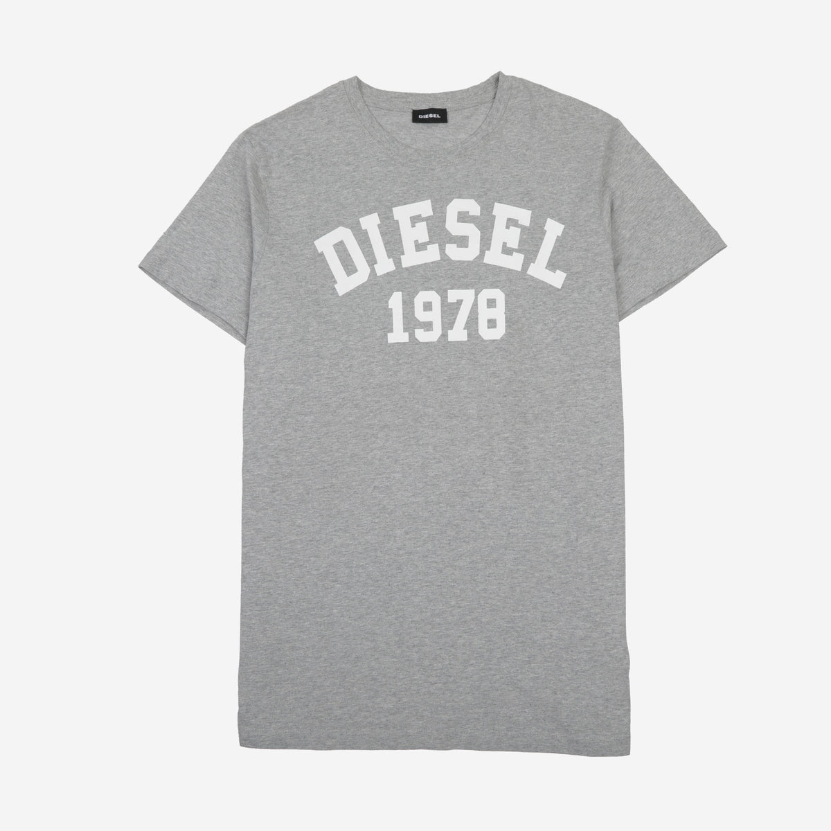 DIESEL T.SHIRT PRINTED DIESEL 1978 WHITE