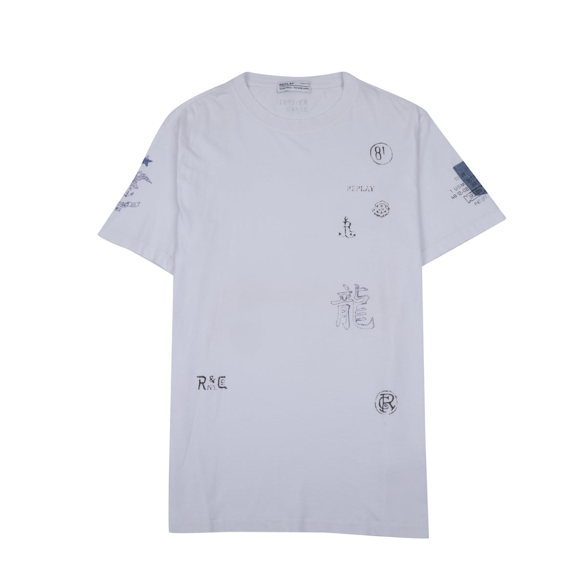 REPLAY T.SHIRT DESIGN GRAPHIC