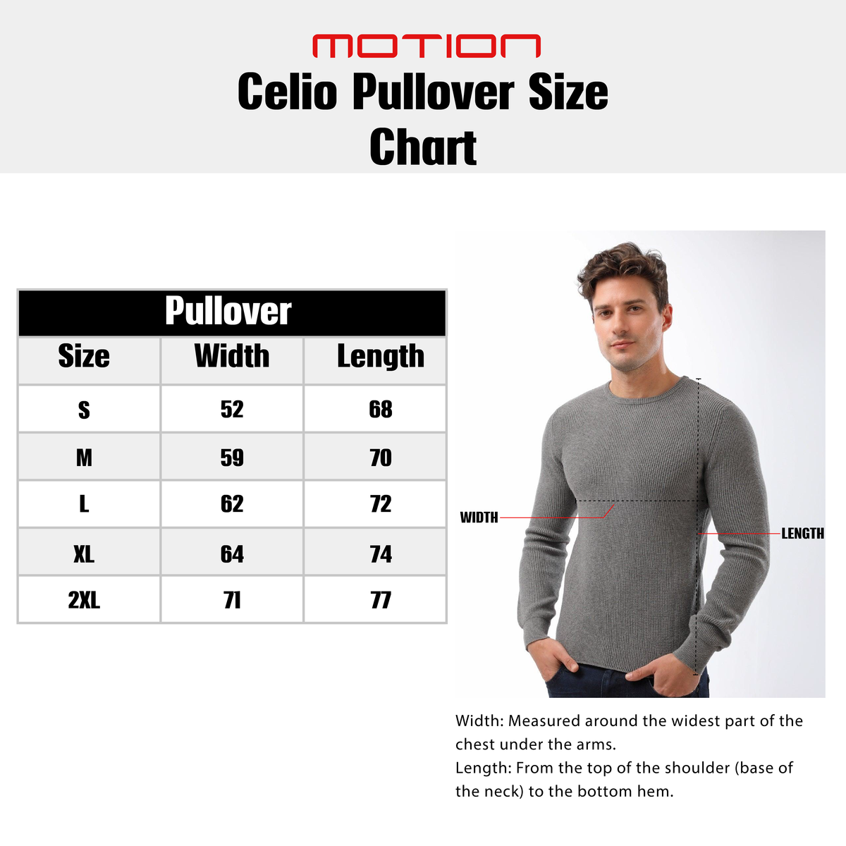 Size guide – Celio