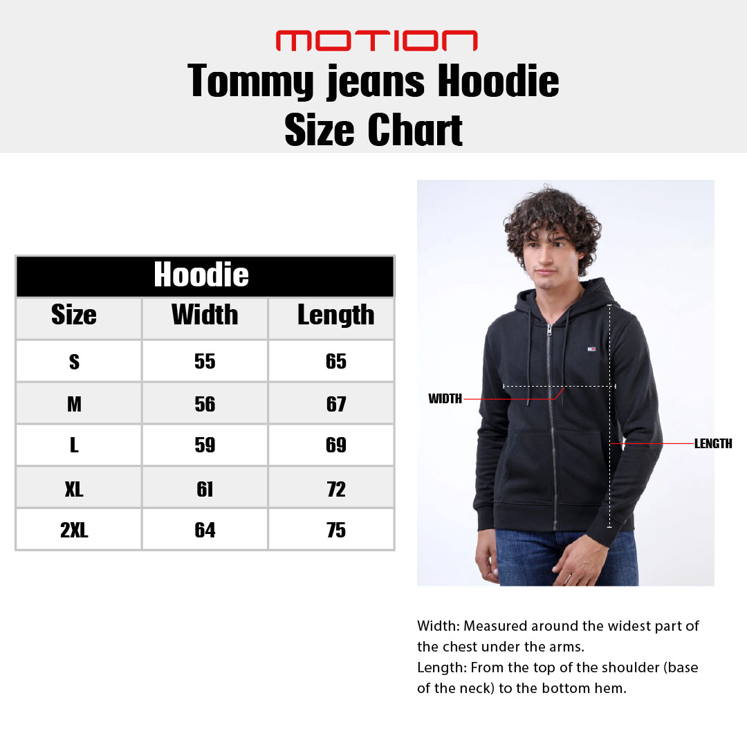 Size guide – Tommy Jeans