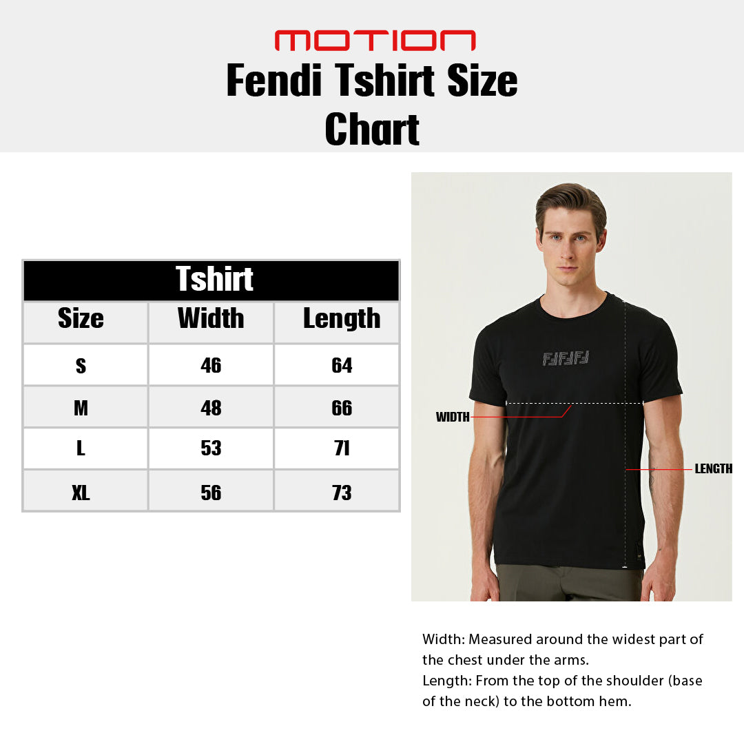 Size guide – FENDI T-Shirt
