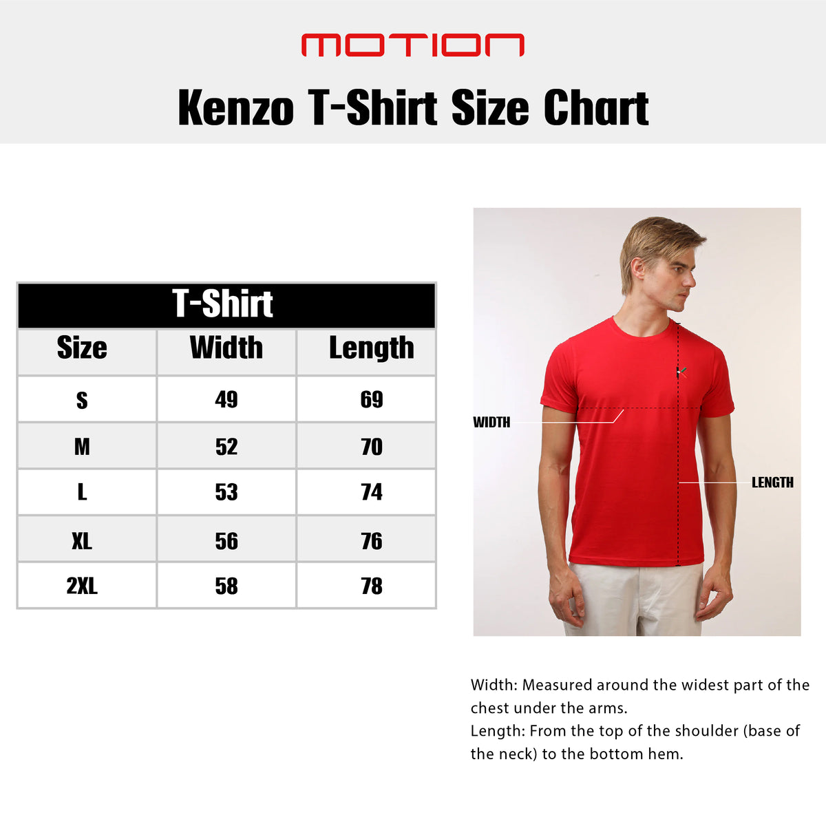 Size guide – KENZO shirt