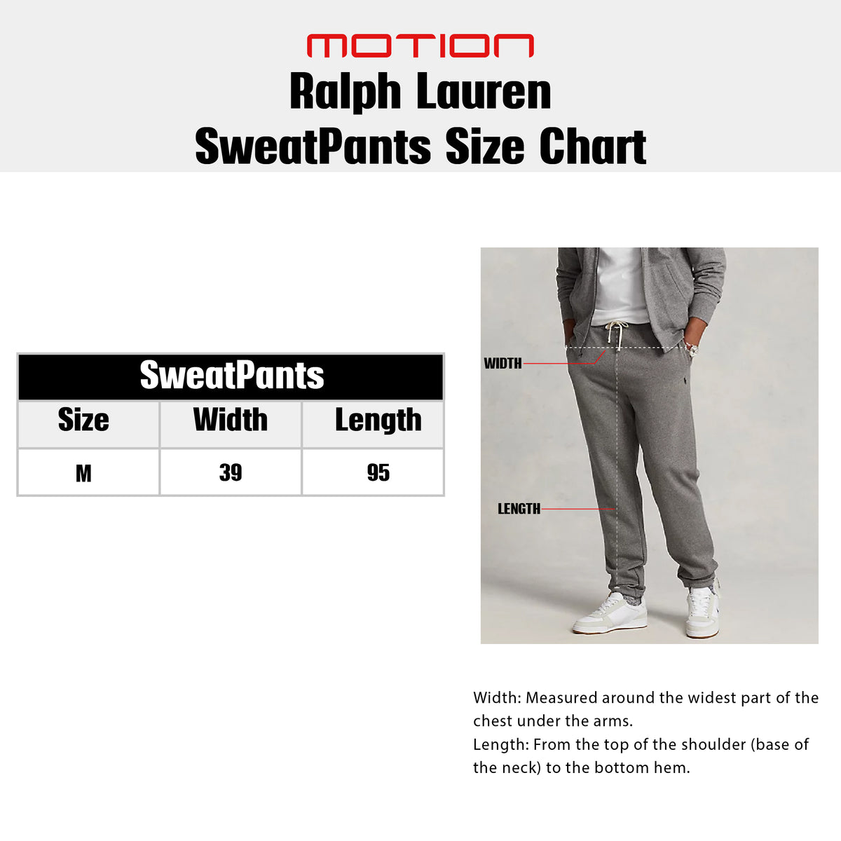 Size guide – Ralph Lauren