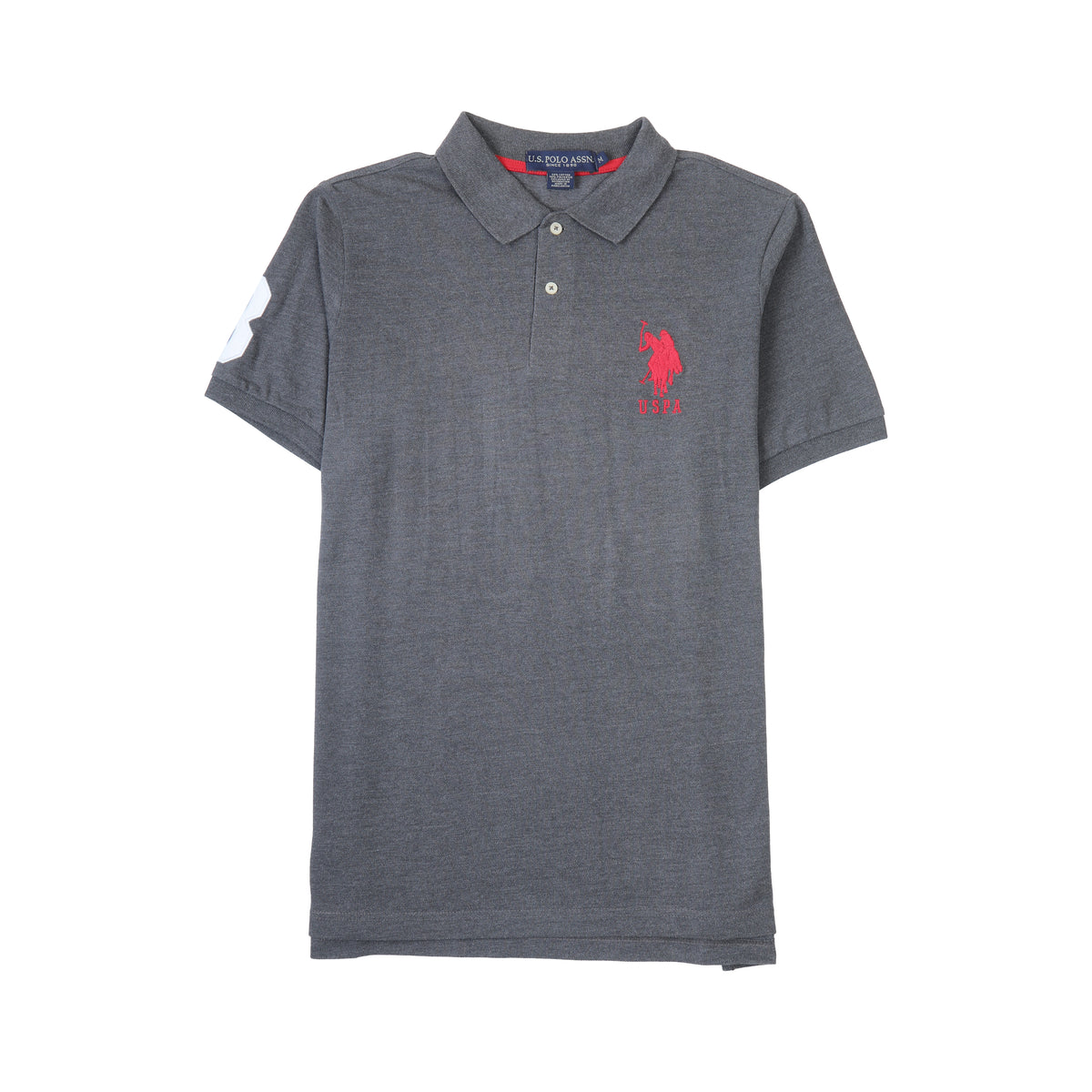 U.S.POLO ASSN POLO.SHIRT EMBROIDERY LOGO ON CHEST