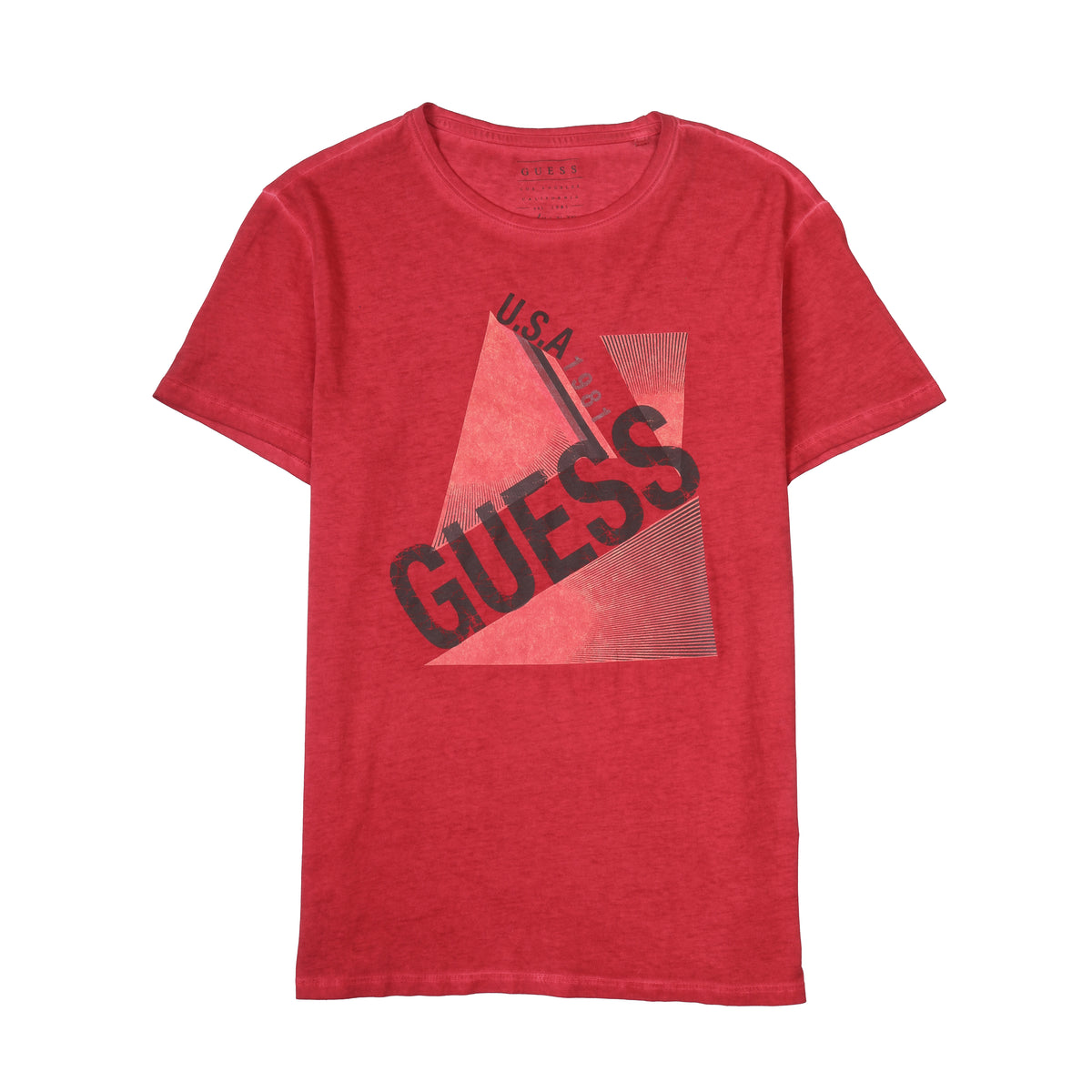 GUESS T.SHIRT BASIC DESIGN GRAPHIC