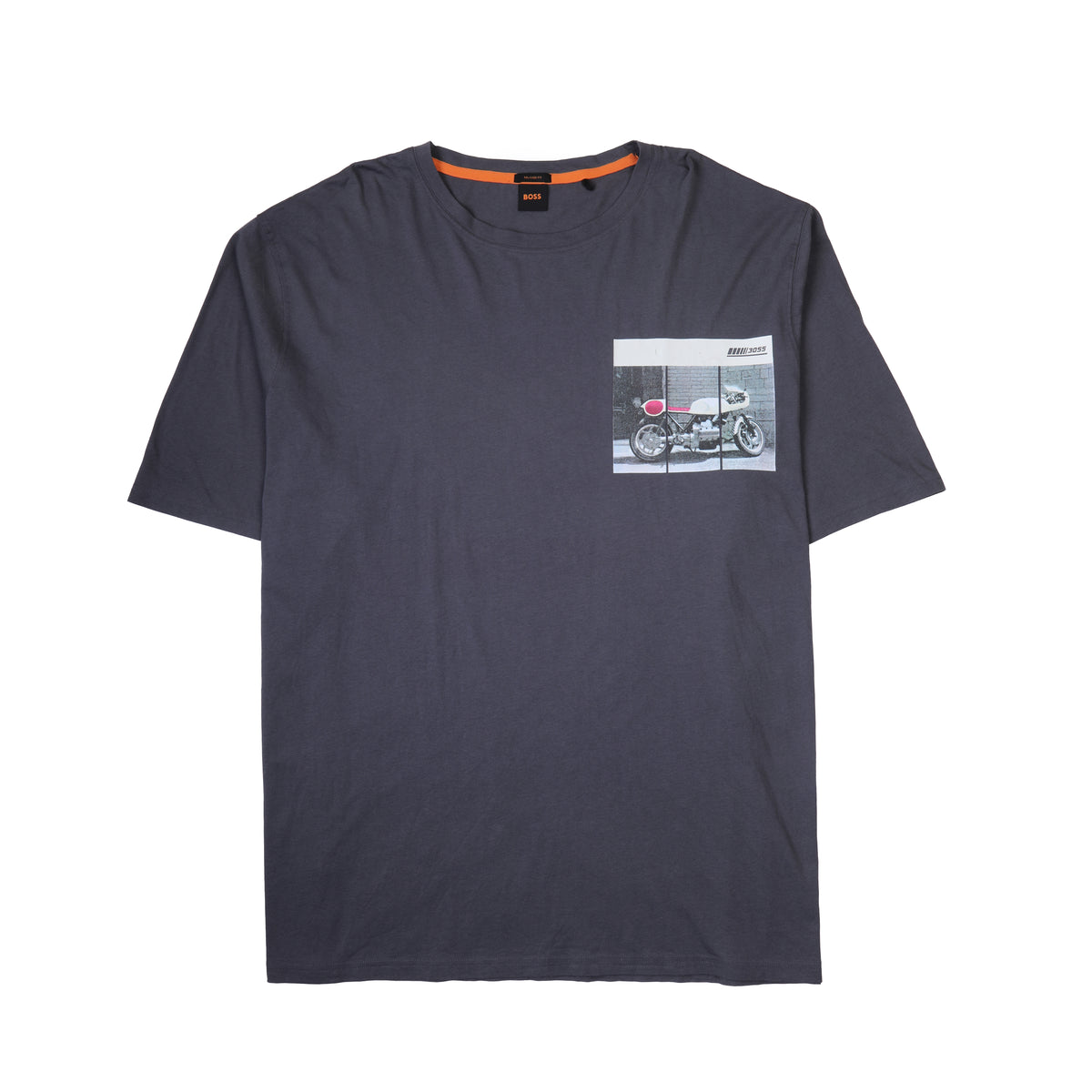 HUGO BOSS T.SHIRT PRINTED DESIGN GRAPHIC ON CHEST