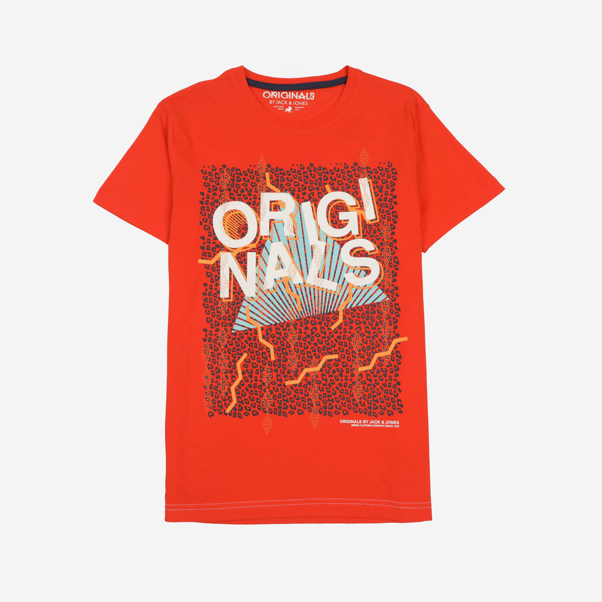 JACK & JONES T.SHIRT PRINTED ORIGINALS WHITE