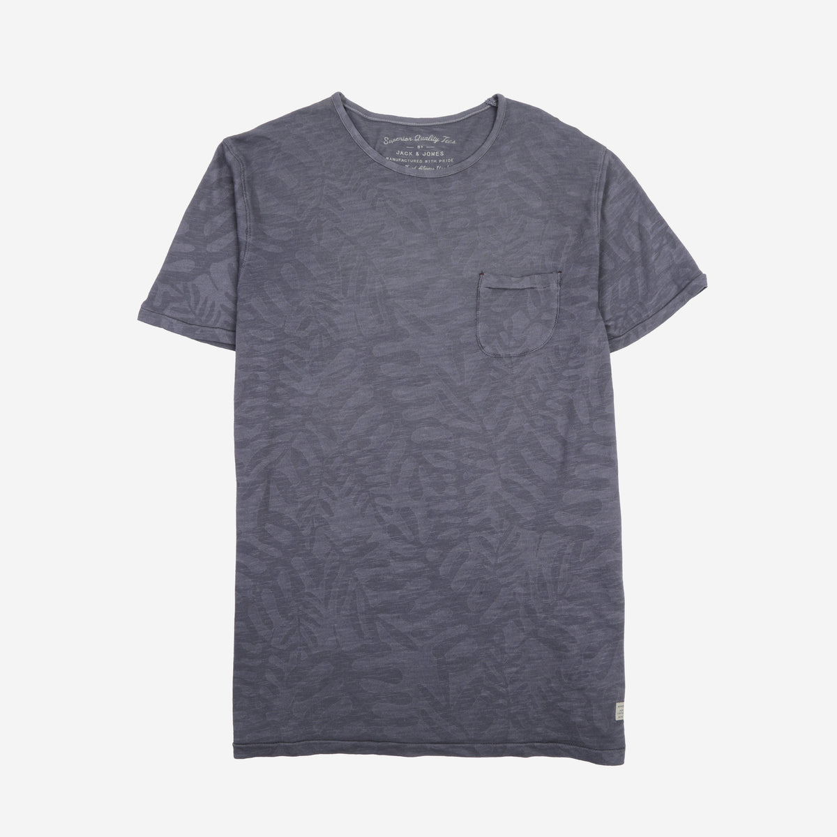 JACK & JONES T.SHIRT EMBROIDERY POCKET