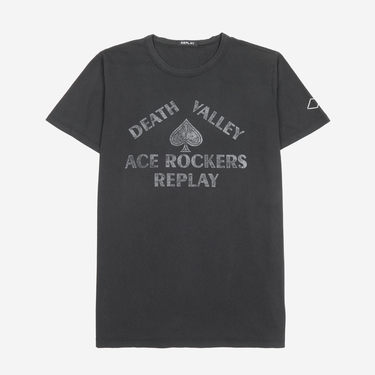 REPLAY T.SHIRT PRINTED REPLAY WHITE