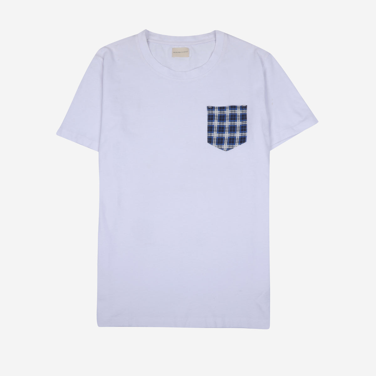 SELECTED HOMME T.SHIRT WITH POCKET ON CHEST