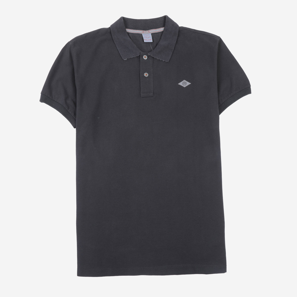 REPLAY POLO SHIRT EMBROIDERY FLAG WHITE