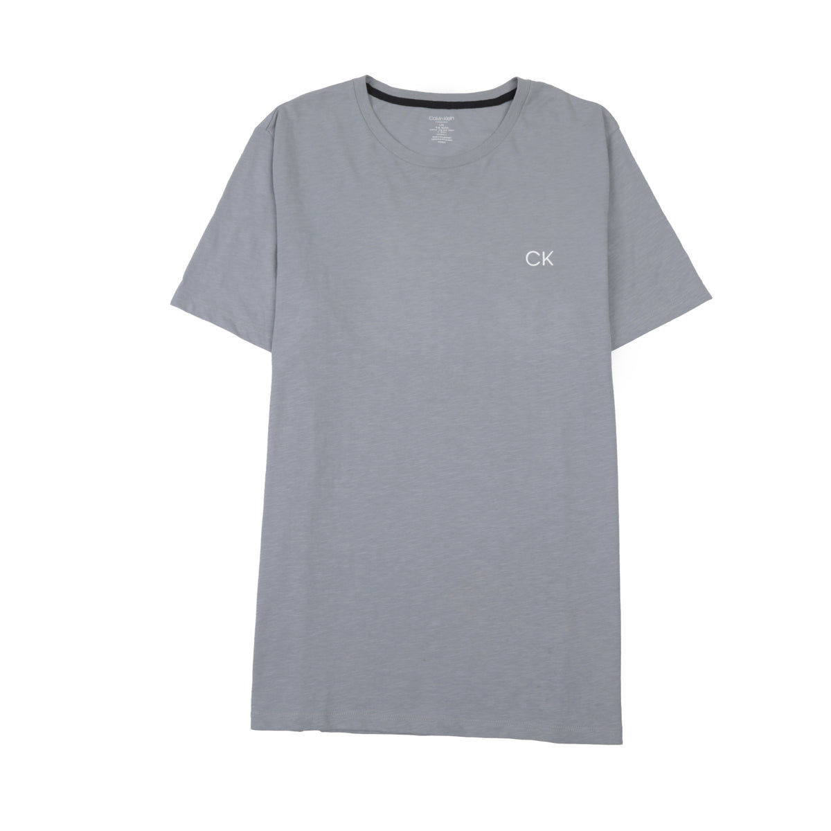 CALVIN KLEIN JEANS T.SHIRT RAPPER LOGO ON CHEST