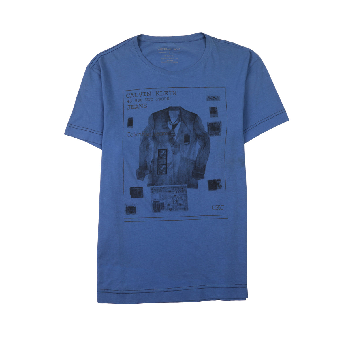 CALVIN KLEIN JEANS T.SHIRT PRINTED DESIGN GRAPHIC