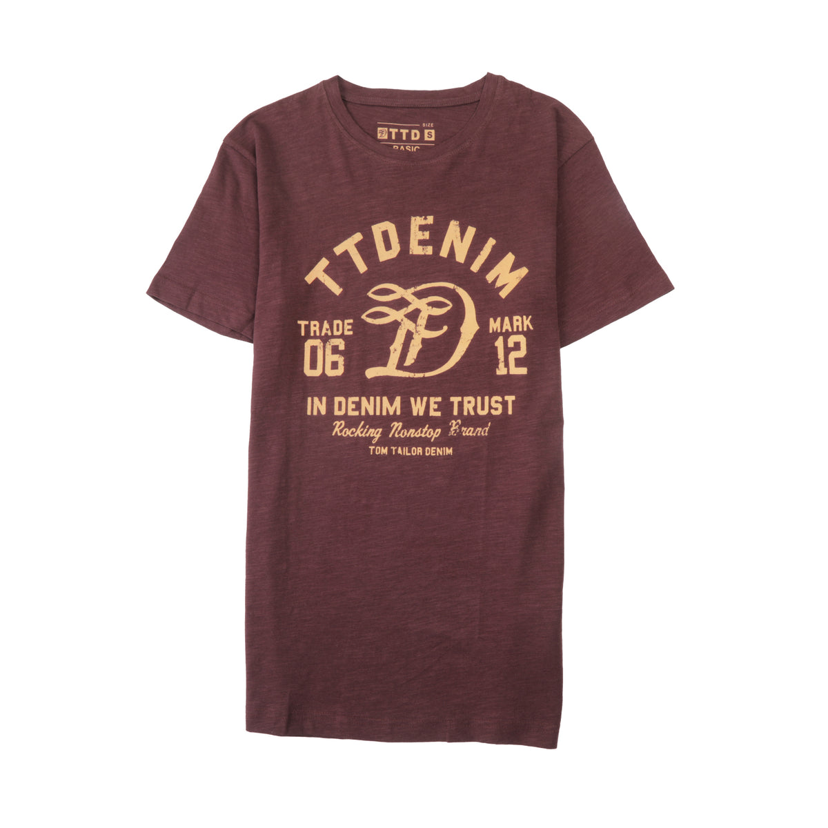TOM TAILOR T.SHIRT PRINTED DESIGN GRAPHIC