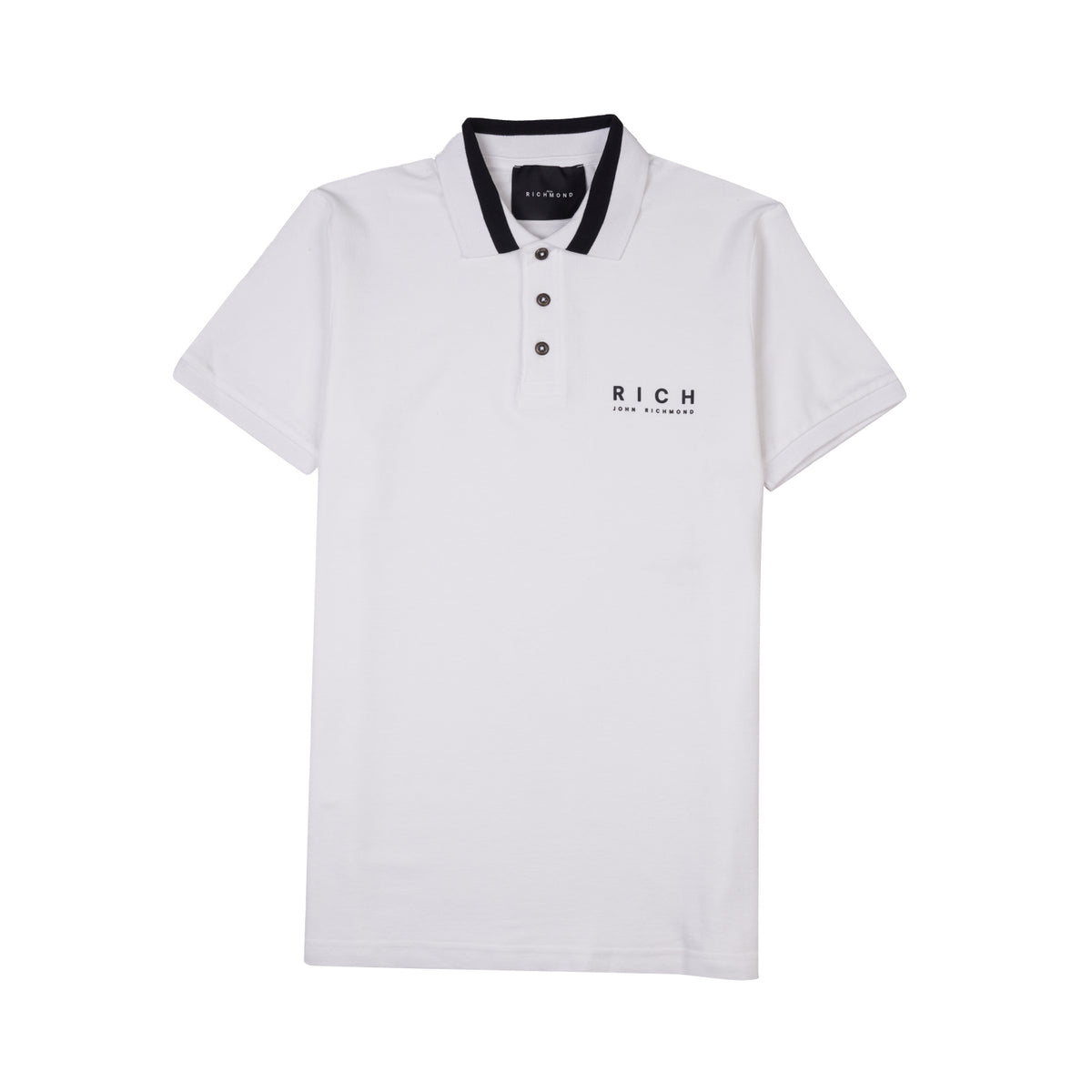 RICHMOND POLO.SHIRT SHORT SLEEVE WITH RICH LOGO
