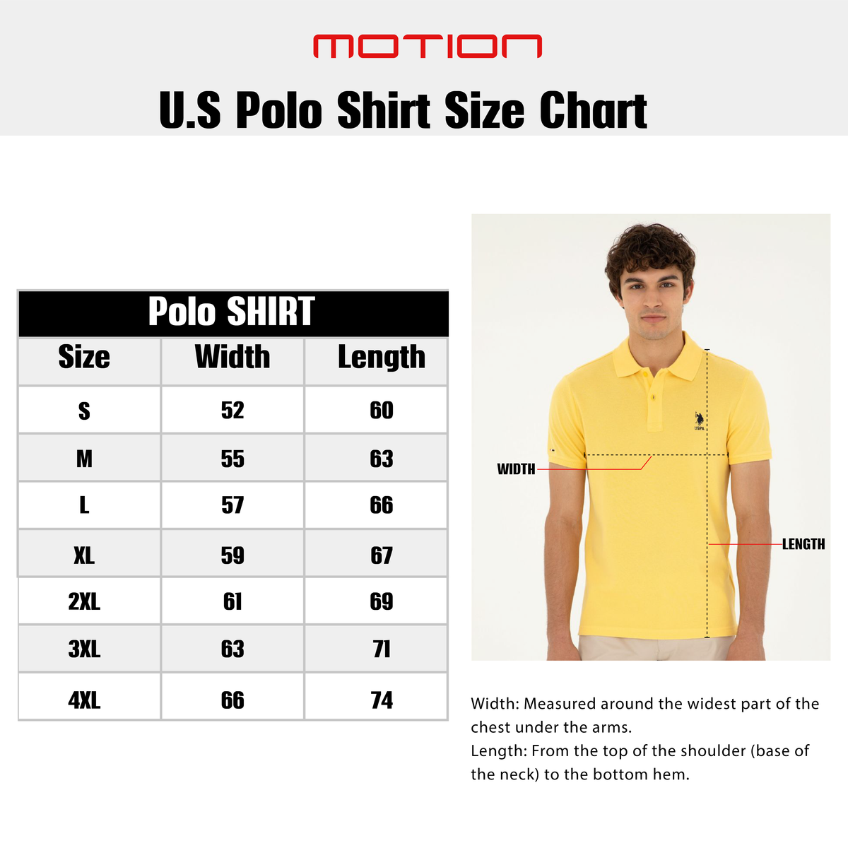 Size guide – U.S POLO