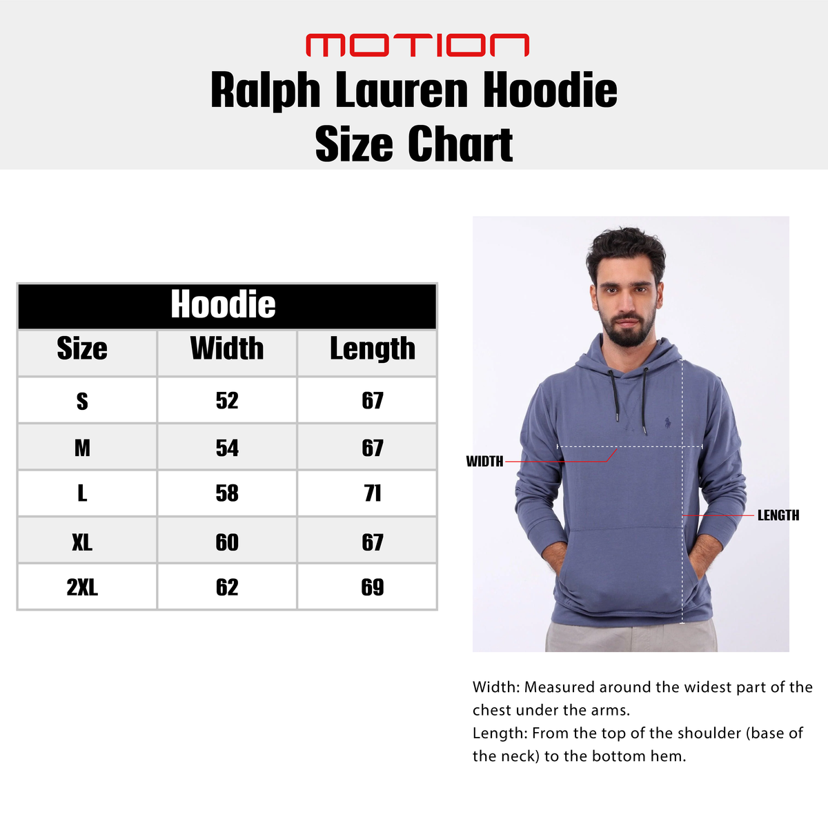 Size guide – Ralph Lauren