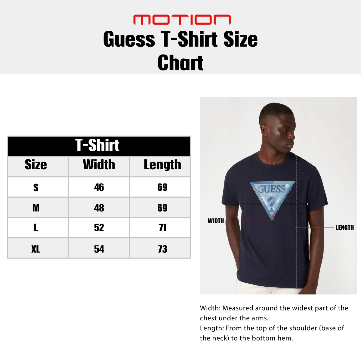 Size guide – Guess