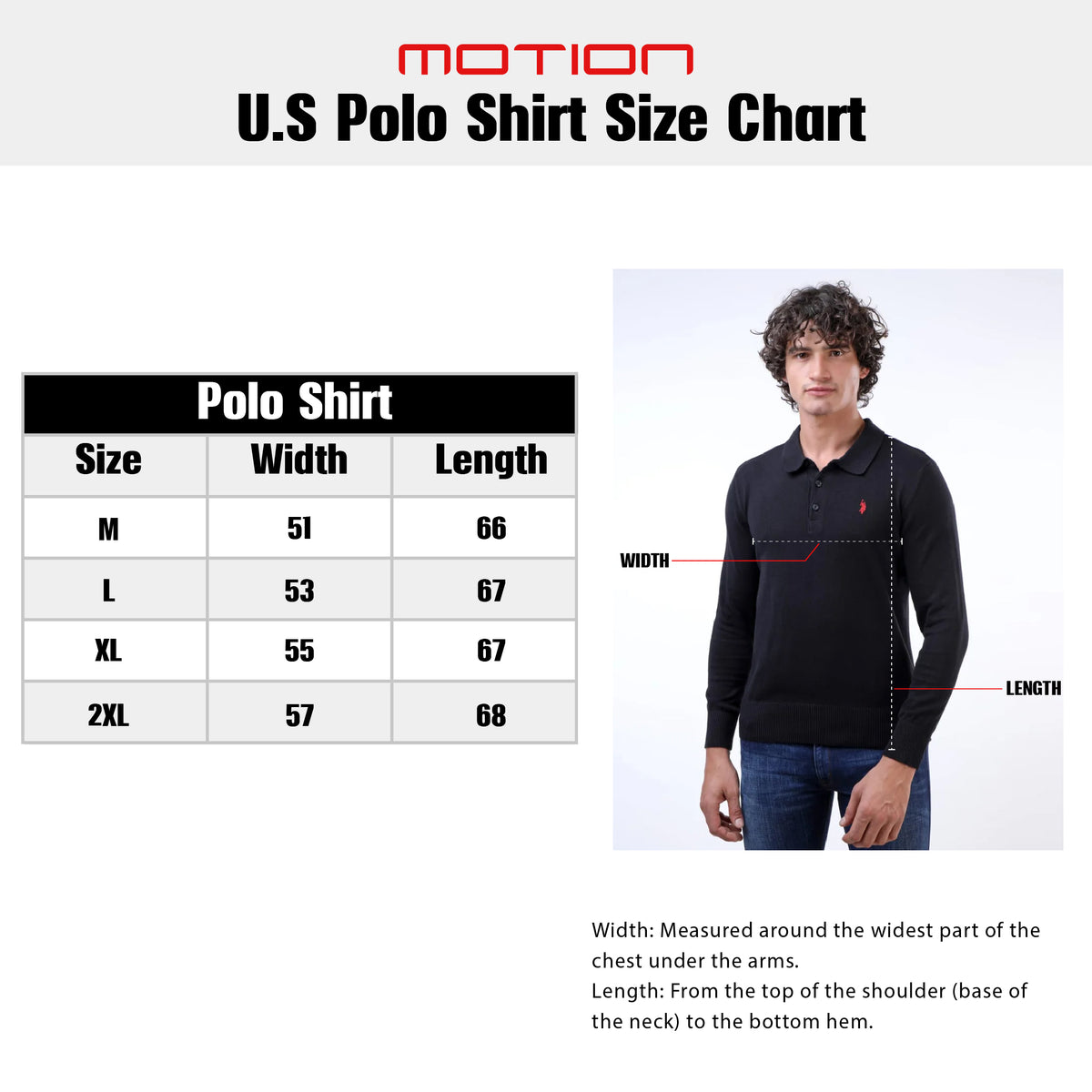 Size guide – U.S POLO