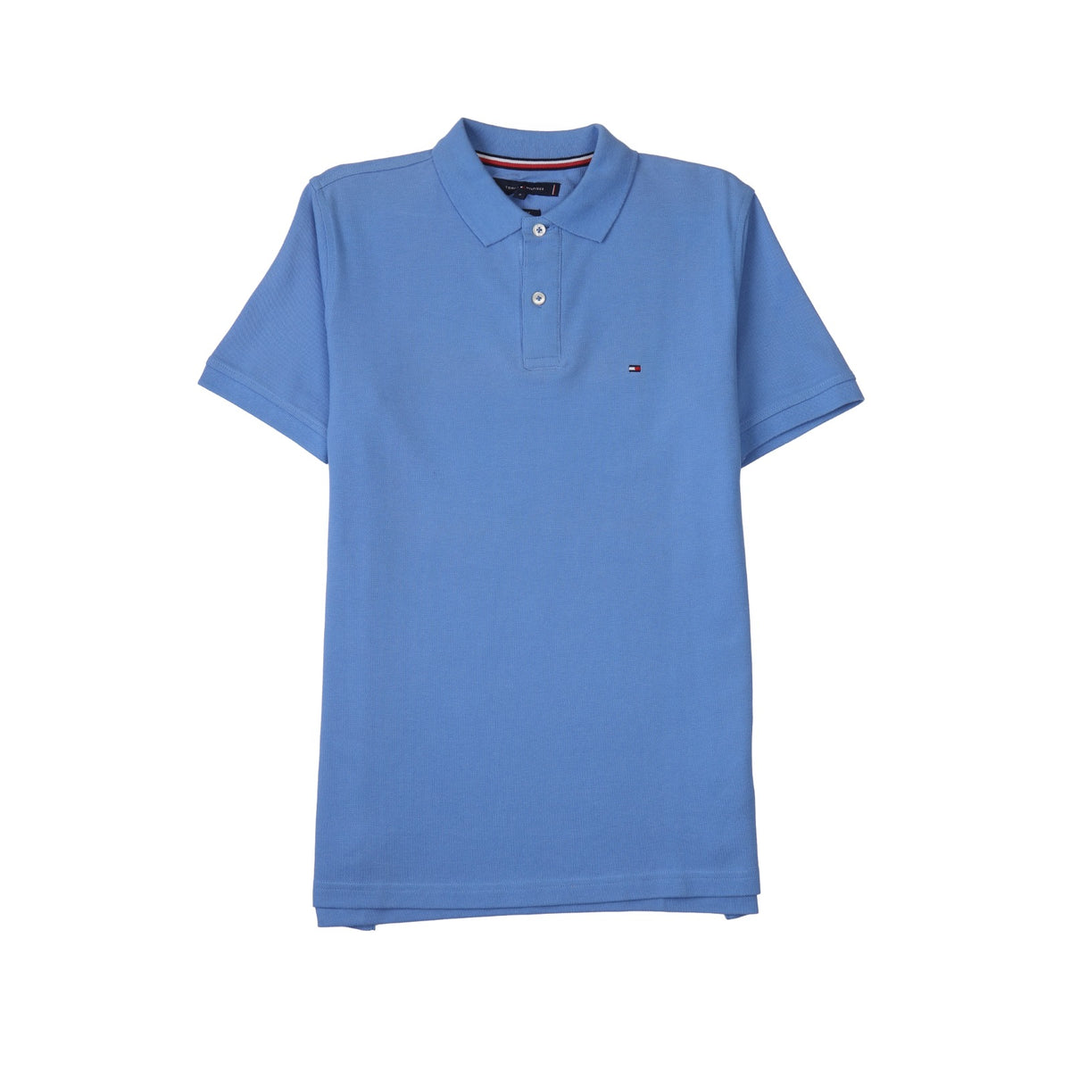 TOMMY HILFIGER POLO.SHIRT RAPPER LOGO ON CHEST